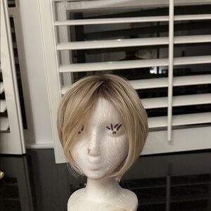 JON RENAU #25 HD FIBER  HEAT RESISTANT color 12fs8 FRONT LACE MONO TOP